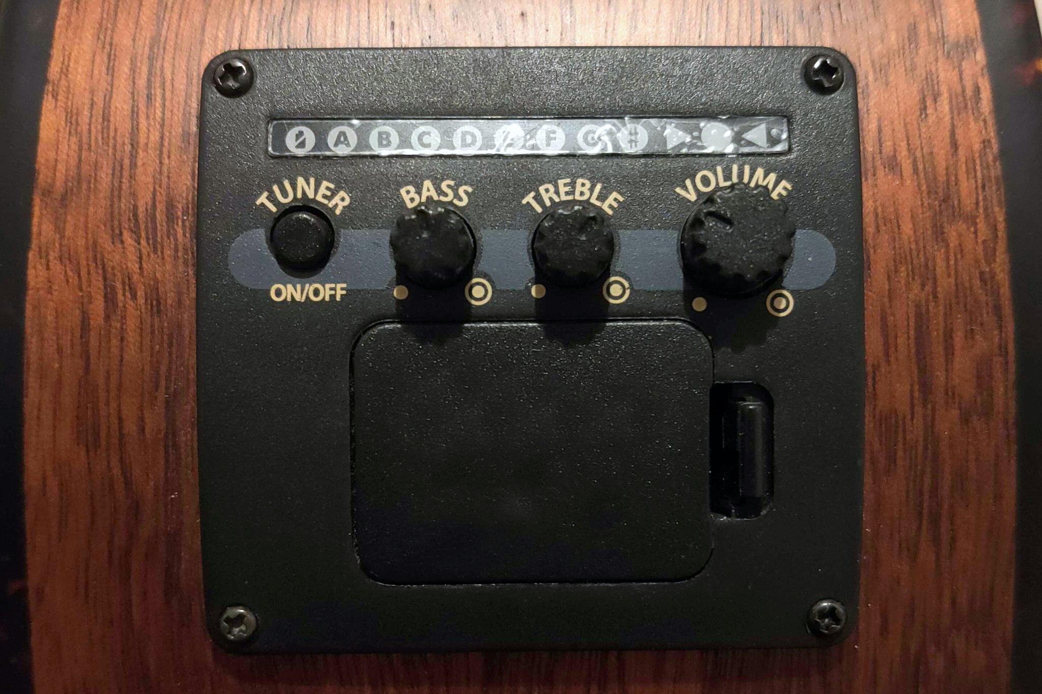 Electro Acoustic Guitar Preamp and Tuner